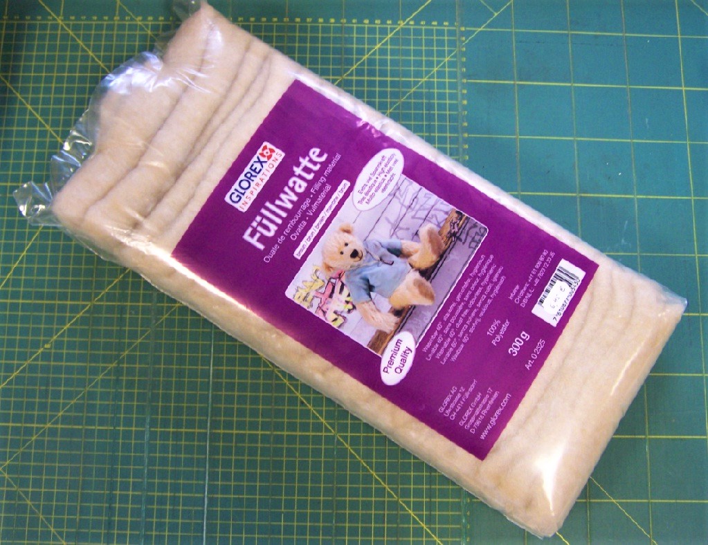 Füllwatte hellbraun 300 g