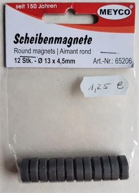 Magnete in Scheibenform