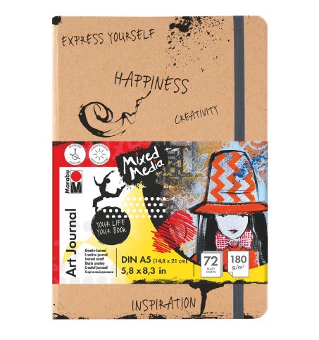 Art Journal Notebook A4 180 g
