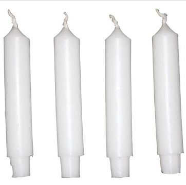 Lampionkerzen 4 St. 17 x 95 cm 