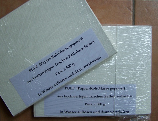 Papier-Rohmasse 500g