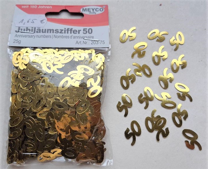 Streudeko "50" gold