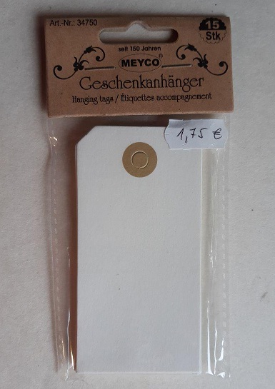 Geschenkanhänger 15 St.