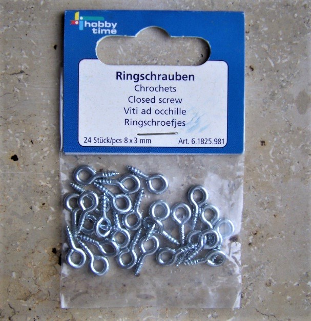 Ringschrauben 8 x 3 mm