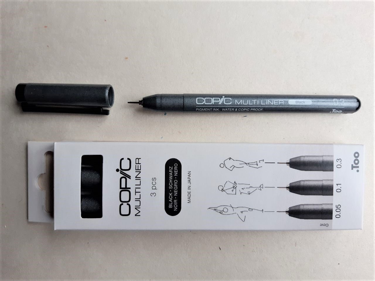 Copic Multiliner 3er Set fein
