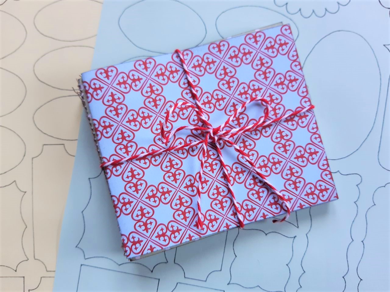 5 Minibüchlein + Etiketten