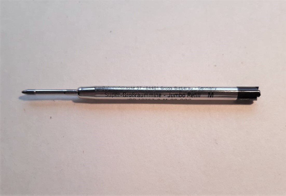 Kugelschreibermine schwarz Großraummine