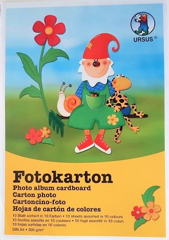 Fotokartonblock 10 Blatt A4